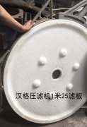 压滤机滤板上凹凸点的作用